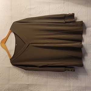 Olive Green Blouse